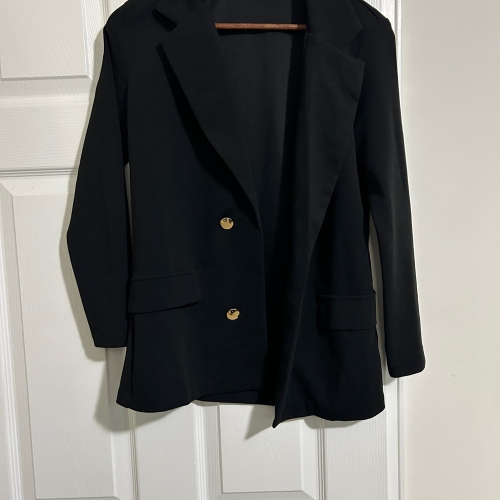Elegant Black Women's Blazer